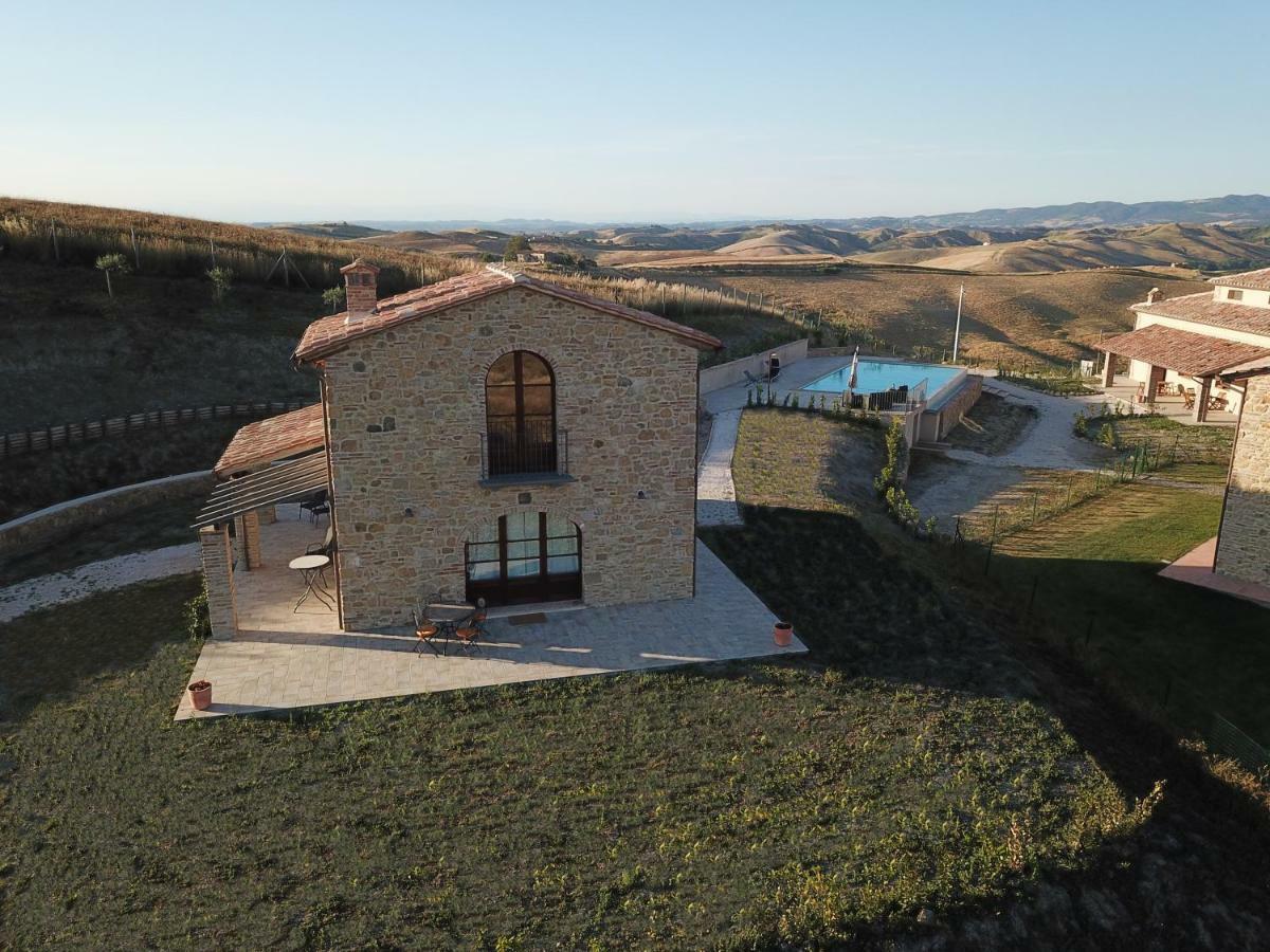 I Tre Casali Appartement Volterra Buitenkant foto